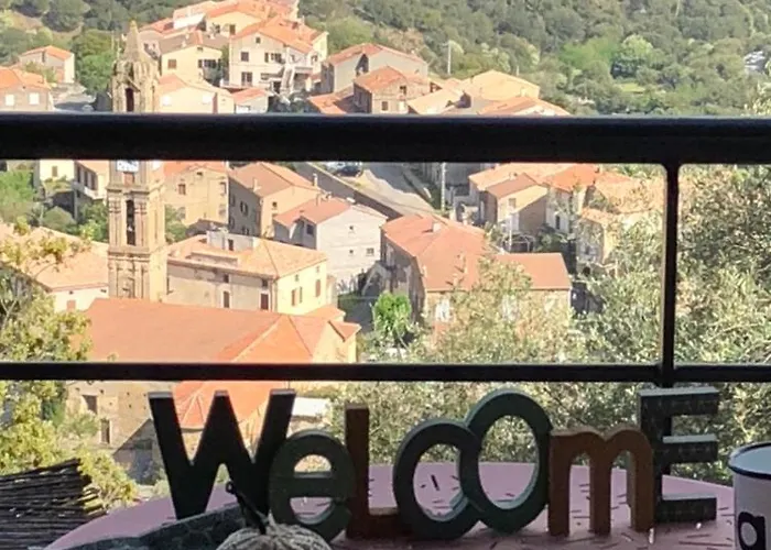 Le San Petrone-tour En Pierre En Centre Corse Entre Et Montagne Appartement Moltifao